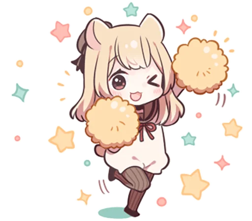 Эмодзи humstar-girl by sazi