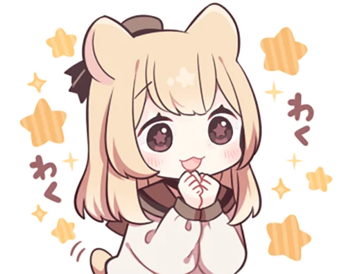 Эмодзи humstar-girl by sazi