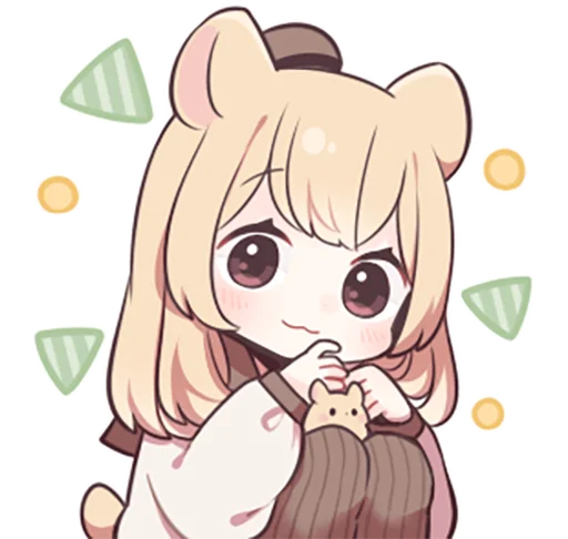 Эмодзи humstar-girl by sazi