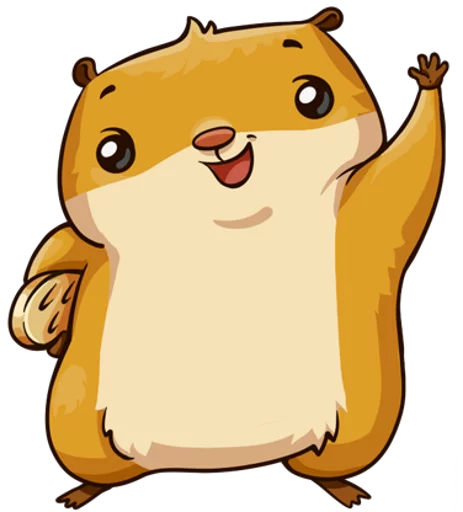 Эмодзи Хомяк Сеня