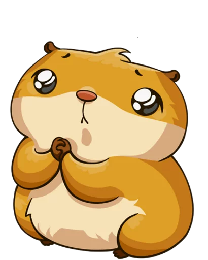 Эмодзи Хомяк Сеня