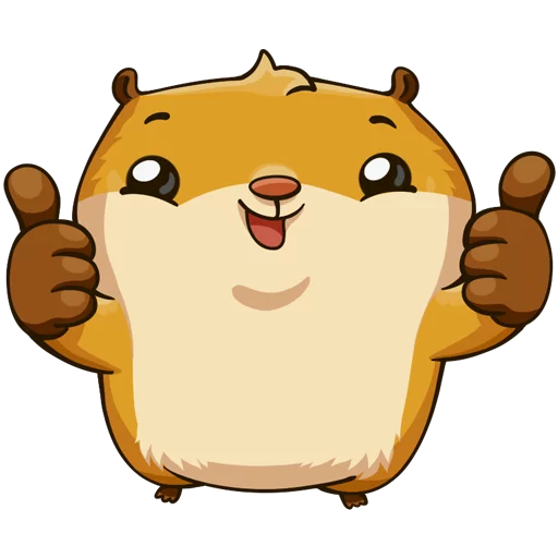 Эмодзи Хомяк Сеня