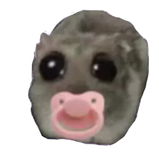 Эмодзи sad hamster