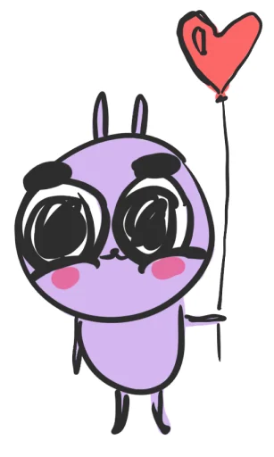 Эмодзи hand bunny