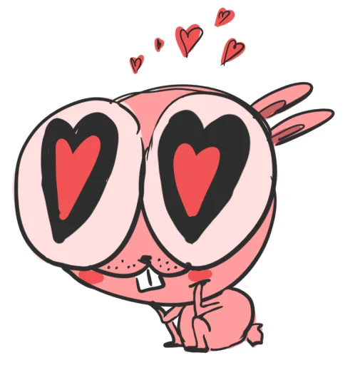 Эмодзи hand bunny