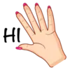 Эмодзи Hands Signs