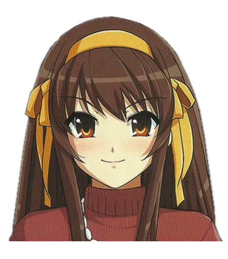 Эмодзи Haruhi Suzumiya