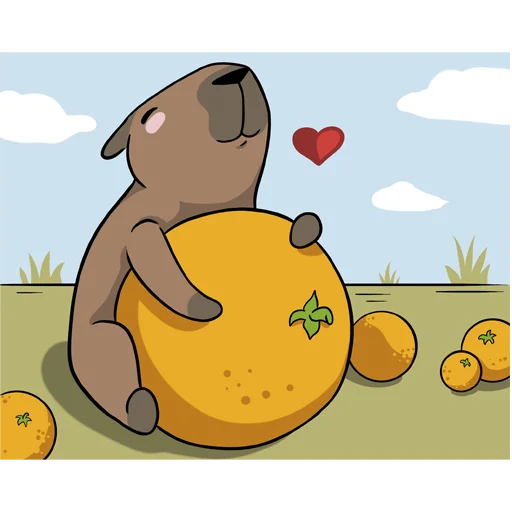 Эмодзи cabybara