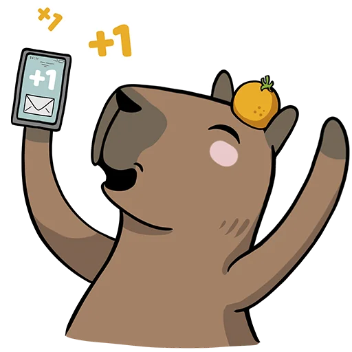 Эмодзи cabybara