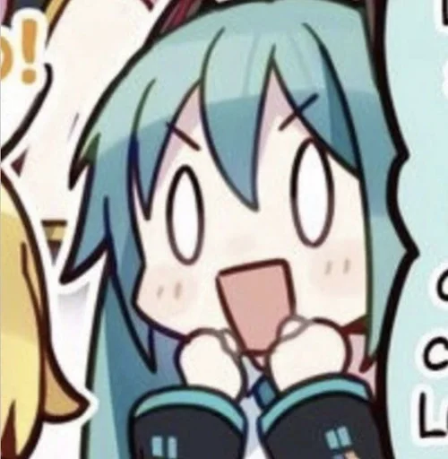 Эмодзи Hatsune Miku