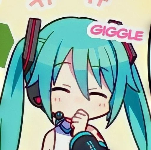 Эмодзи Hatsune Miku