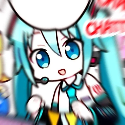 Эмодзи Hatsune Miku