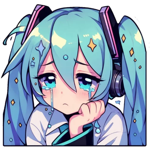 Эмодзи Hatsune Miku