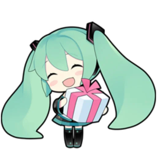 Эмодзи hatsunemikuline