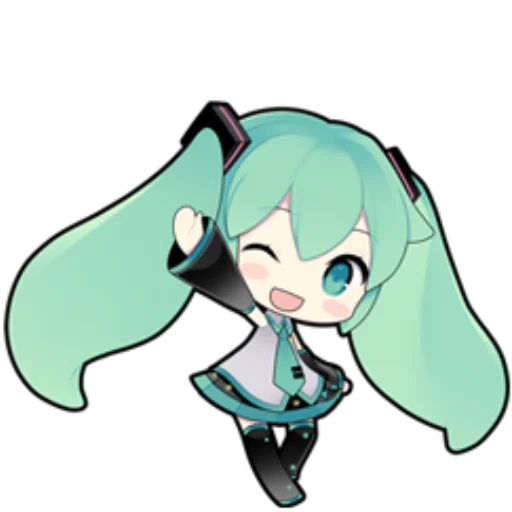 Эмодзи hatsunemikuline
