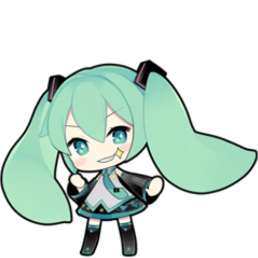 Эмодзи hatsunemikuline