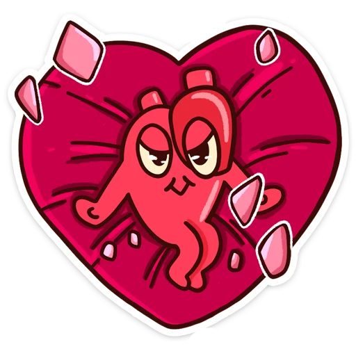 Эмодзи Heart and Brain