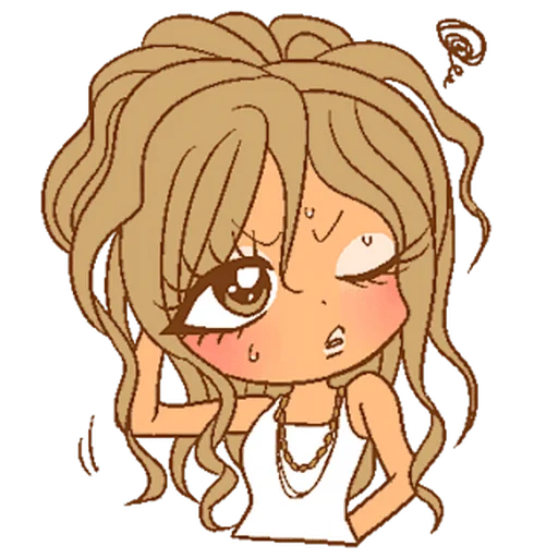Эмодзи 2000s gyaru