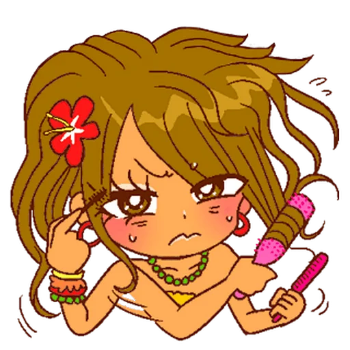 Эмодзи 2000s gyaru