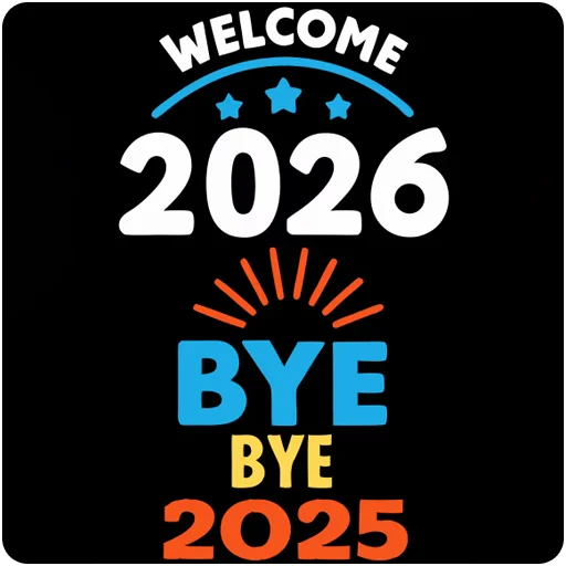 Эмодзи Hello 2026