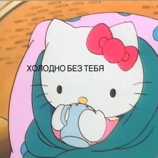 Эмодзи hello kitty