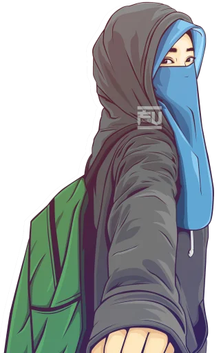 Эмодзи hijab-tyan