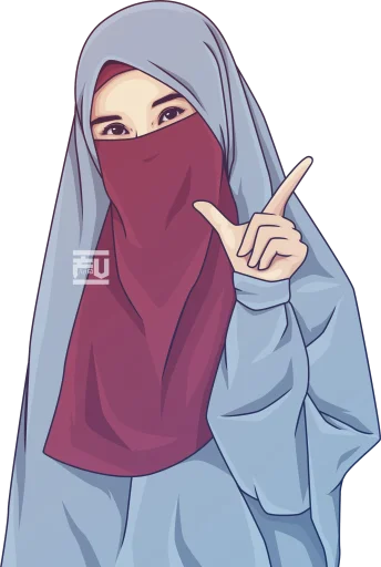 Эмодзи hijab-tyan