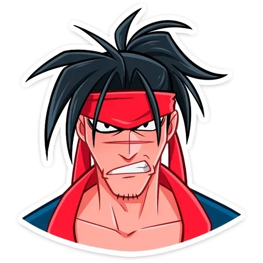 Эмодзи Хиро без надписей