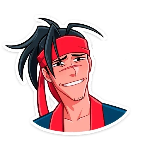 Эмодзи Хиро без надписей