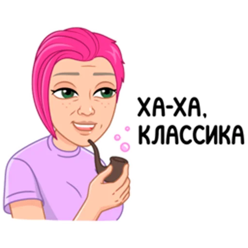 Эмодзи Мемный vmoji Tecna