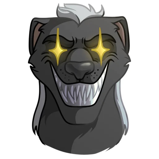 Эмодзи Медоед