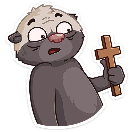 Эмодзи Медоед Хоня