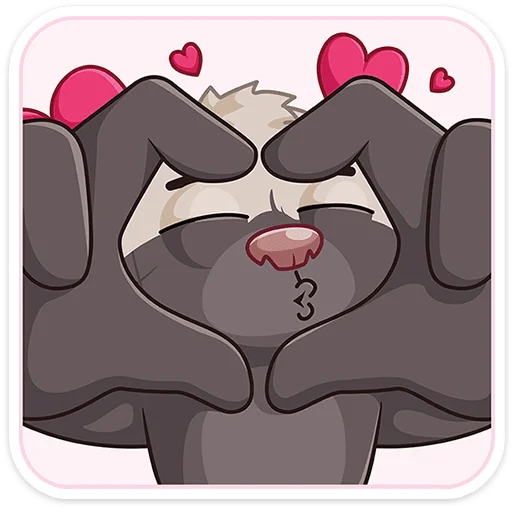 Эмодзи Медоед Хоня