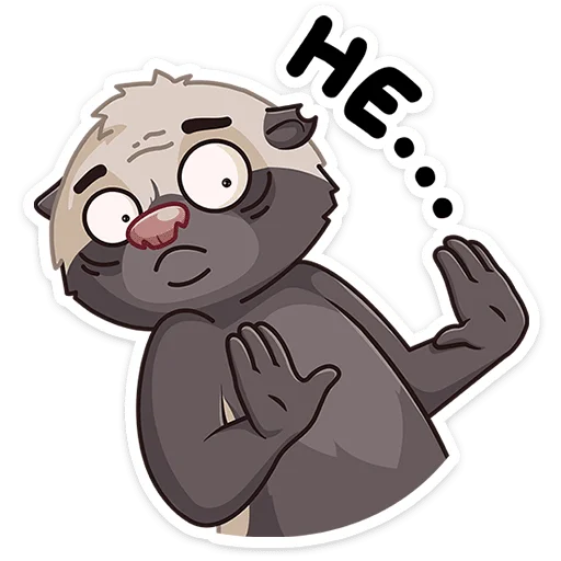 Эмодзи Медоед Хоня