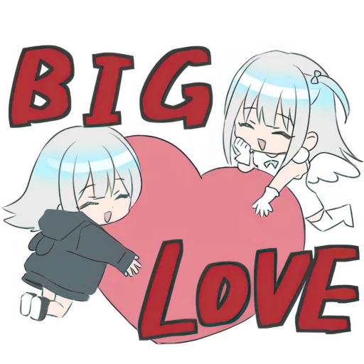 Эмодзи Серебряные сестренки