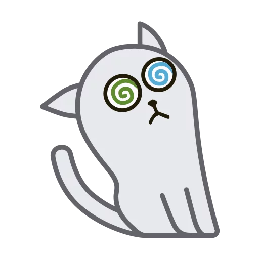 Эмодзи Hoover the Special Cat
