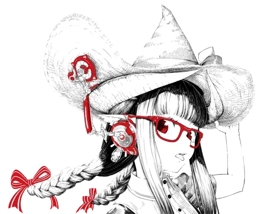 Эмодзи Horned girl (jaco)