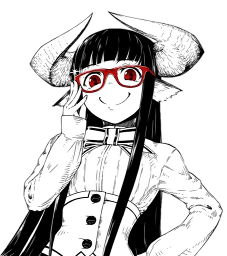 Эмодзи Horned girl (jaco)