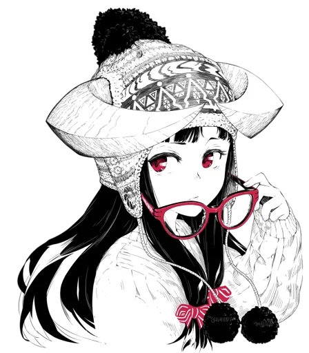 Эмодзи Horned girl (jaco)