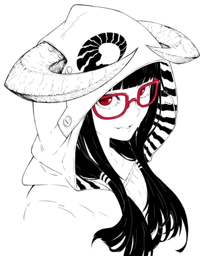 Эмодзи Horned girl (jaco)