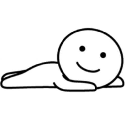 Эмодзи Хорошо лежу