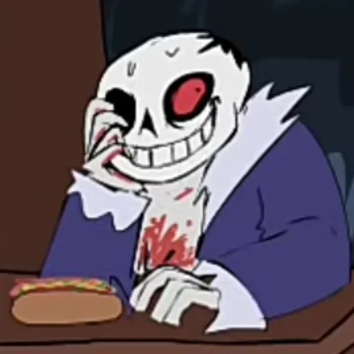 Эмодзи Horrortale sans