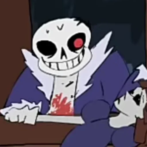Эмодзи Horrortale sans