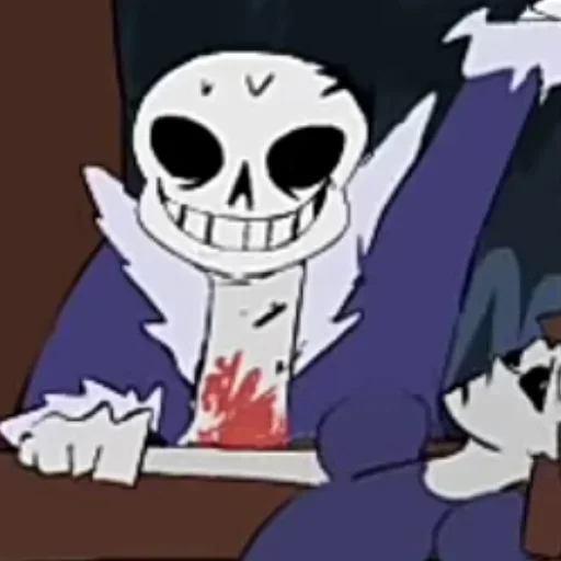 Эмодзи Horrortale sans