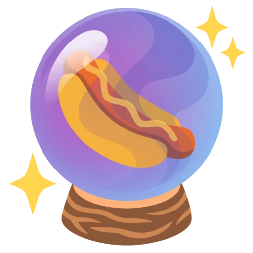 Эмодзи hot dogi dog