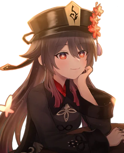 Эмодзи Hu Tao (genshin_impact)