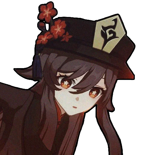 Эмодзи Hu Tao (genshin_impact)