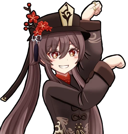 Эмодзи Hu Tao (genshin_impact)