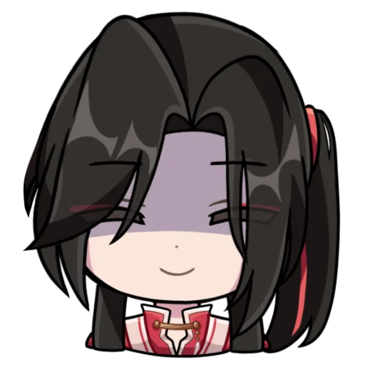 Эмодзи Hua Cheng genshin chibi