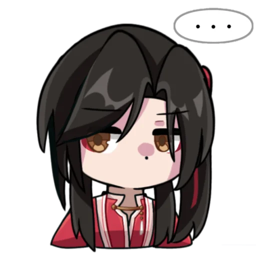 Эмодзи Hua Cheng genshin chibi